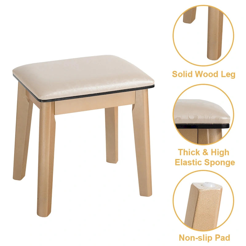 Coiffeuse — Commande tactile, 3 modes d'éclairage