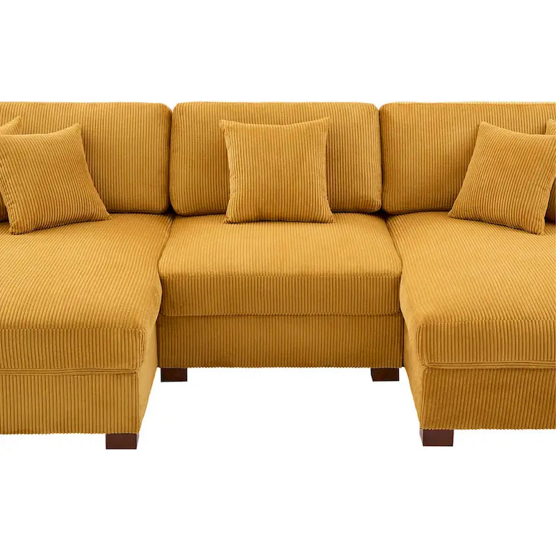 Canapé modulaire moderne surdimensionné avec coussins