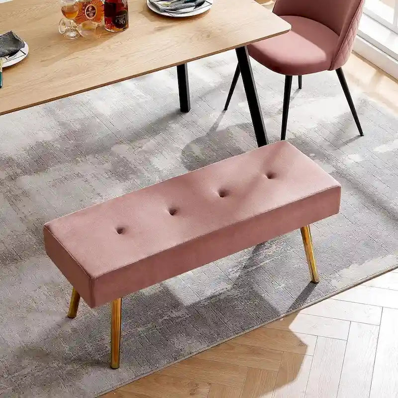 Banc rembourré – Convient aux chambres à coucher, entrées et salles à manger
