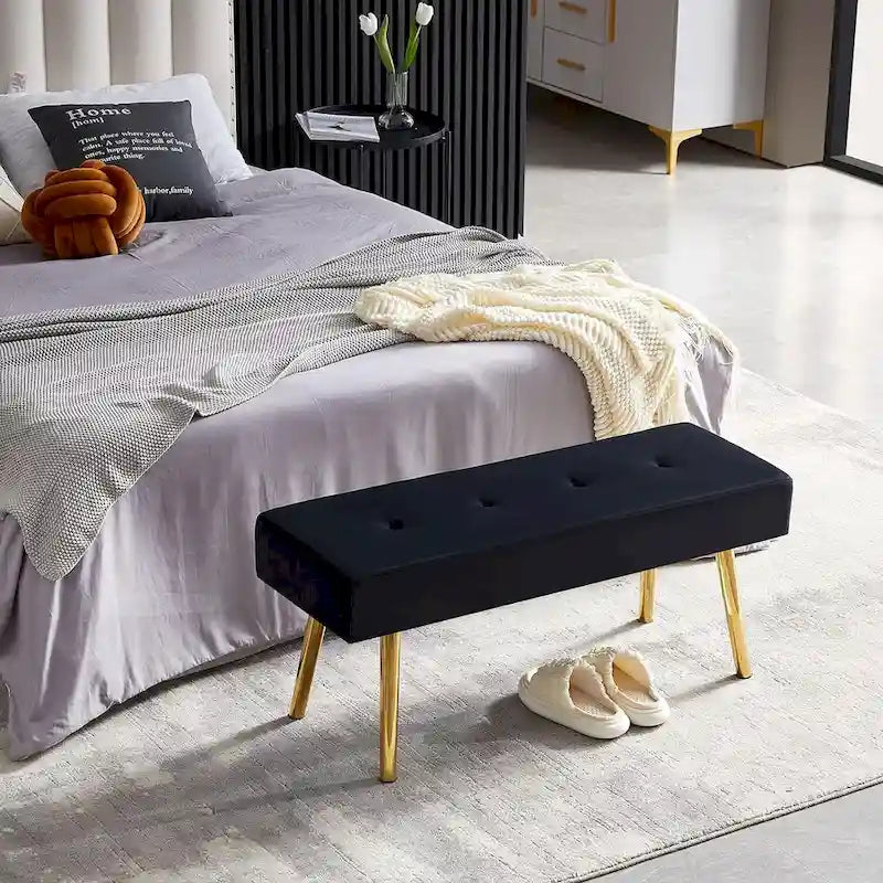 Banc rembourré – Convient aux chambres à coucher, entrées et salles à manger