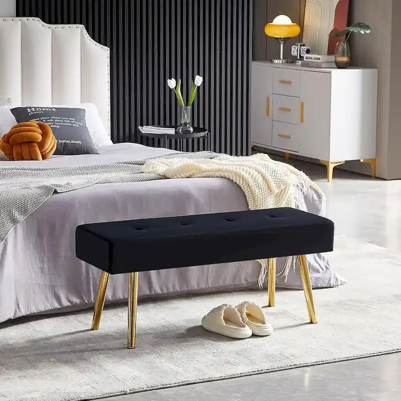 Banc rembourré – Convient aux chambres à coucher, entrées et salles à manger