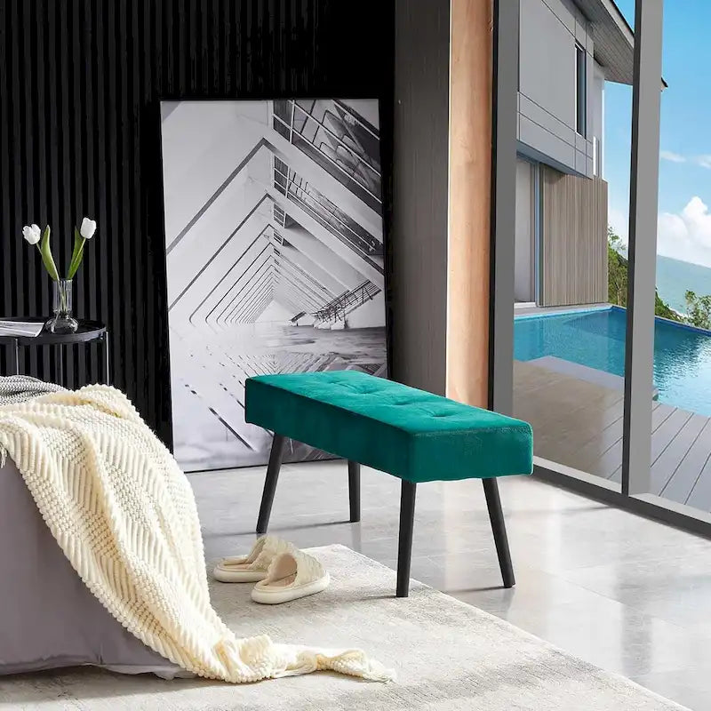 Banc rembourré – Convient aux chambres à coucher, entrées et salles à manger