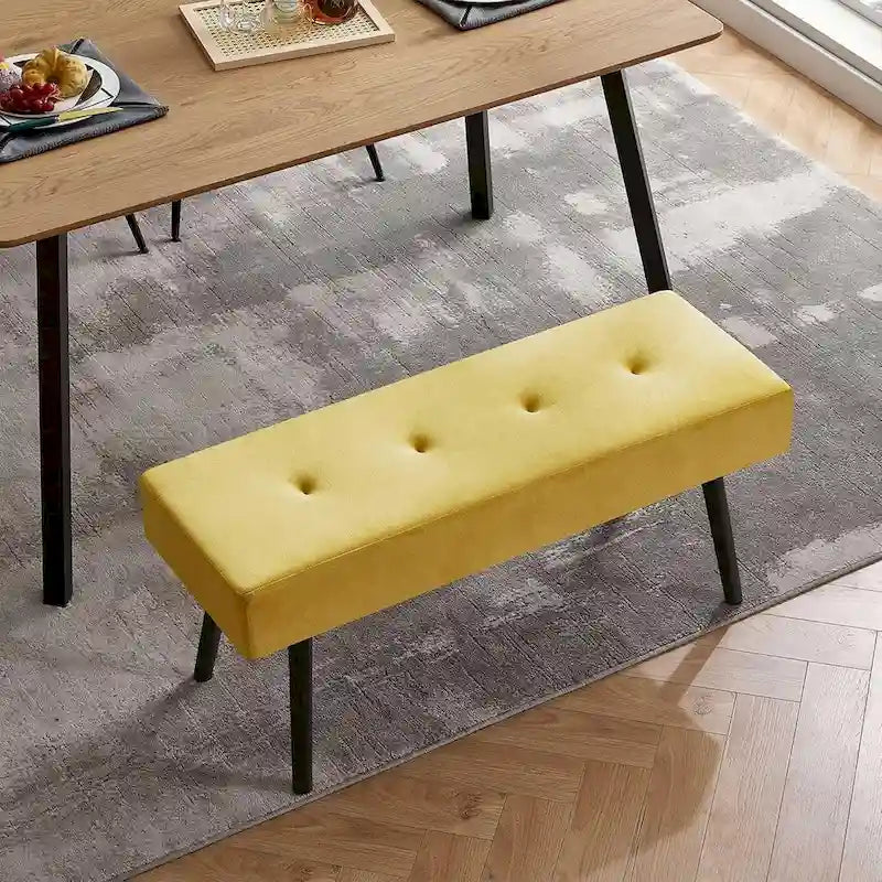 Banc rembourré – Convient aux chambres à coucher, entrées et salles à manger