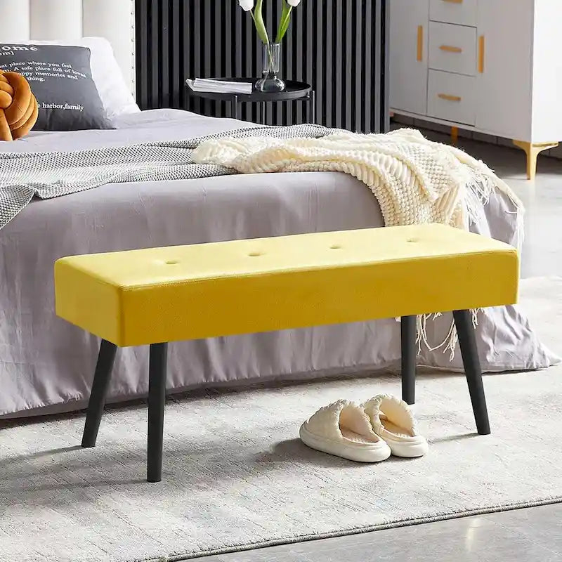 Banc rembourré – Convient aux chambres à coucher, entrées et salles à manger