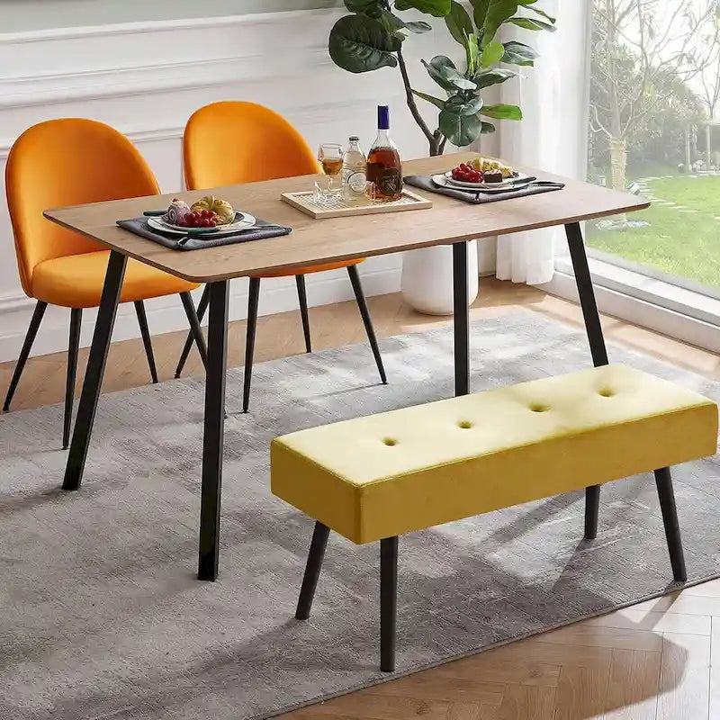 Banc rembourré – Convient aux chambres à coucher, entrées et salles à manger