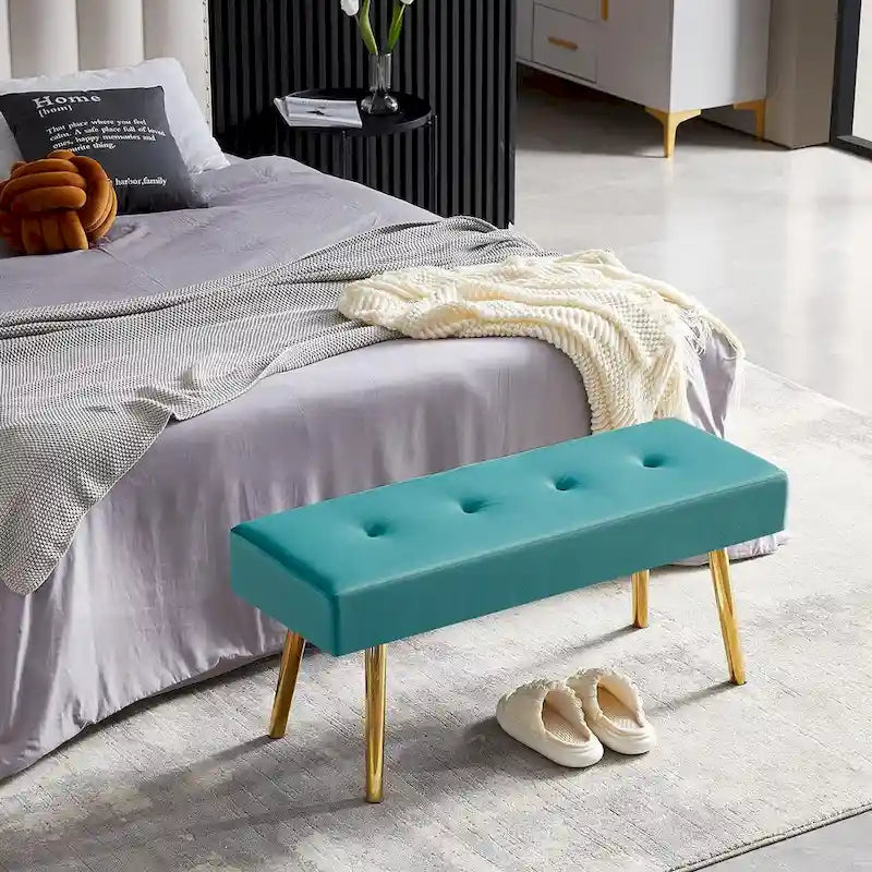 Banc rembourré – Convient aux chambres à coucher, entrées et salles à manger