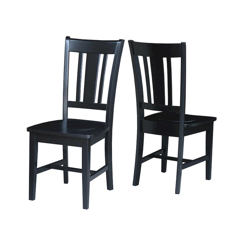 Table à manger à abattants de 42 pouces avec 2 chaises de salle à manger