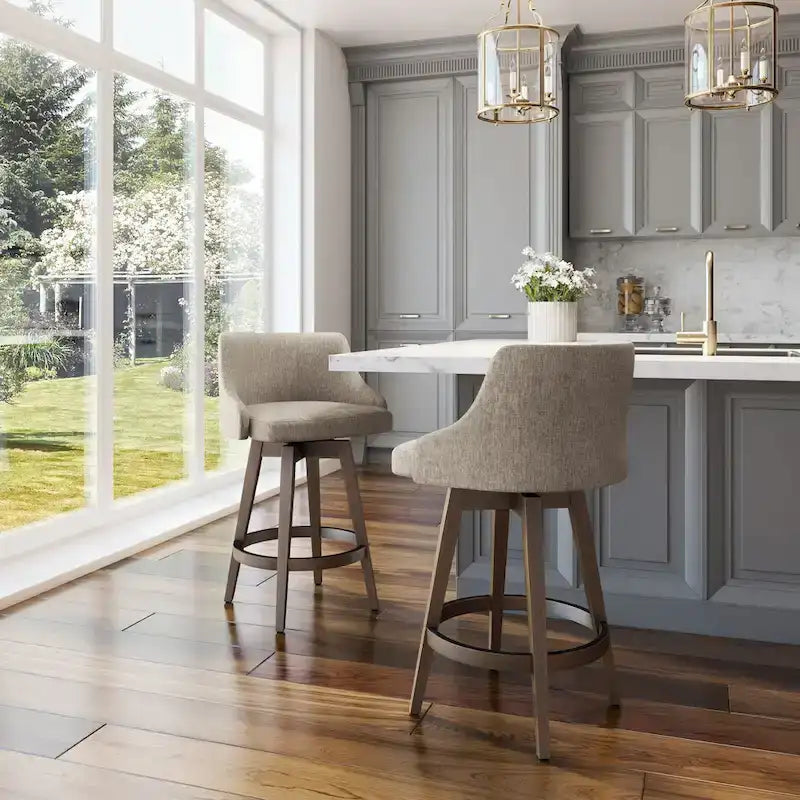 Chaises d'îlot de cuisine et tabourets de bar pivotants