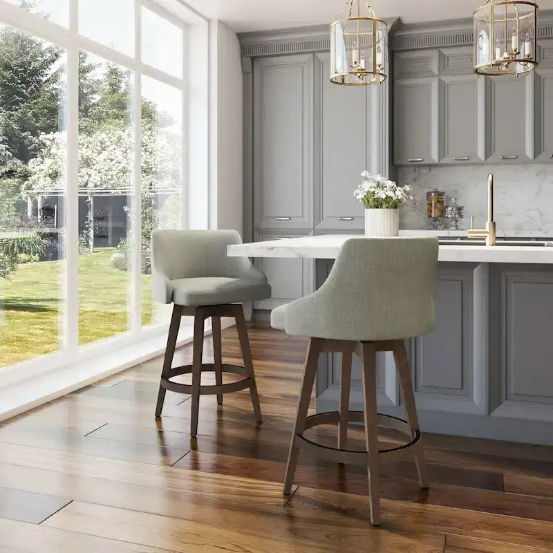 Chaises d'îlot de cuisine et tabourets de bar pivotants