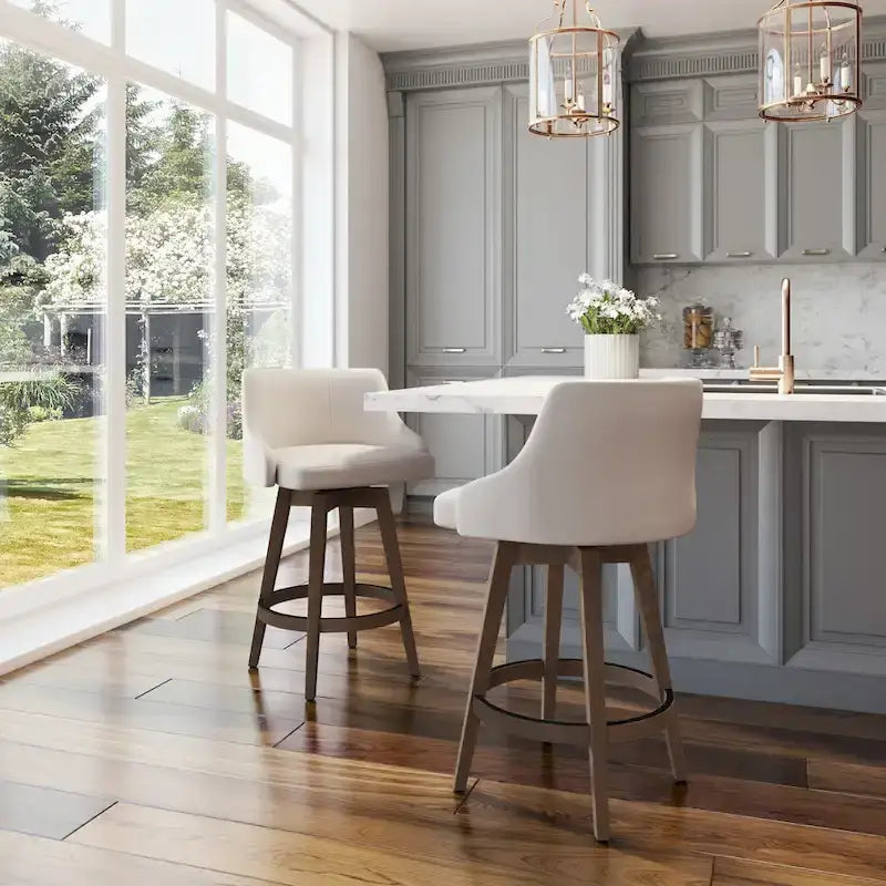 Chaises d'îlot de cuisine et tabourets de bar pivotants