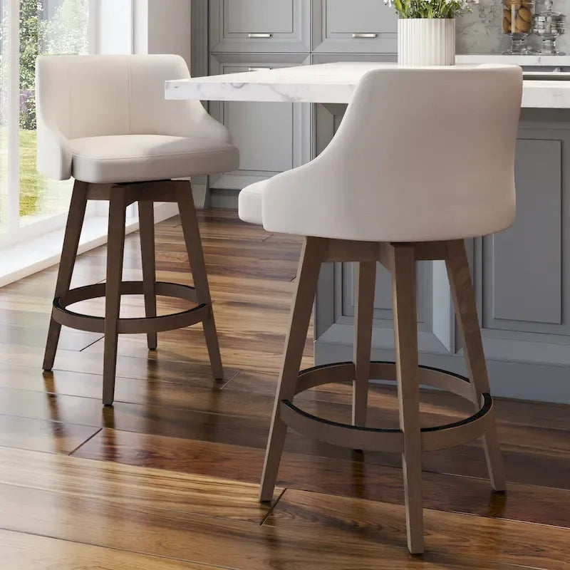 Chaises d'îlot de cuisine et tabourets de bar pivotants