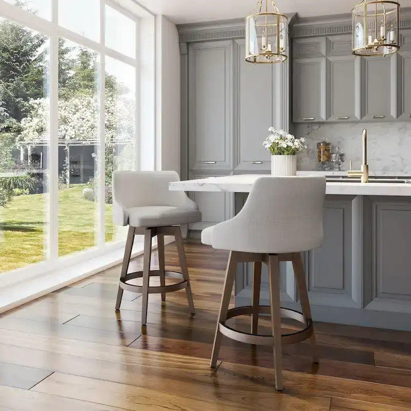 Chaises d'îlot de cuisine et tabourets de bar pivotants