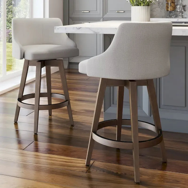 Chaises d'îlot de cuisine et tabourets de bar pivotants