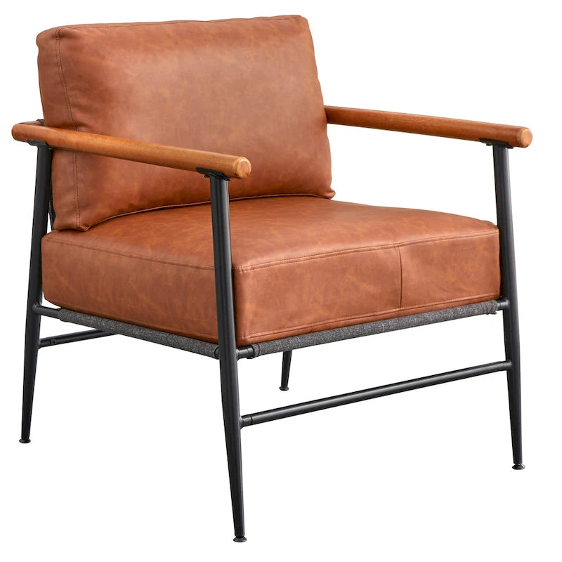 Fauteuil semi-lounge Mid-Century Modern