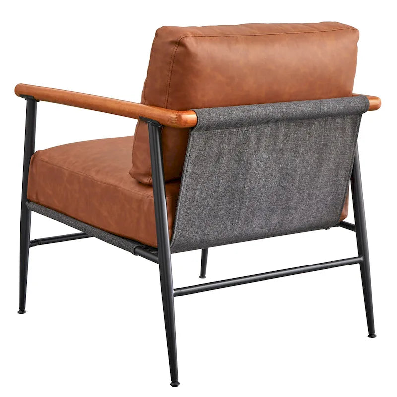 Fauteuil semi-lounge Mid-Century Modern