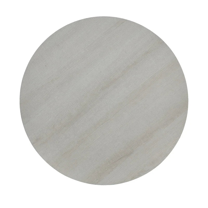 Table d'appoint ronde en bois de style moderne