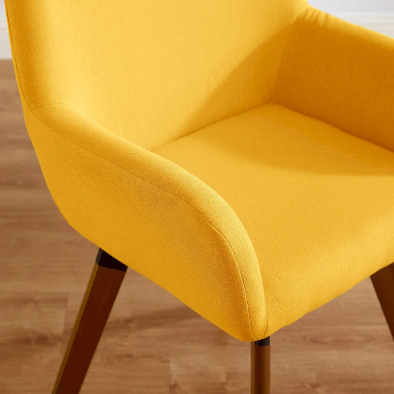 Chaises de salle à manger décoratives pivotantes (lot de 2)