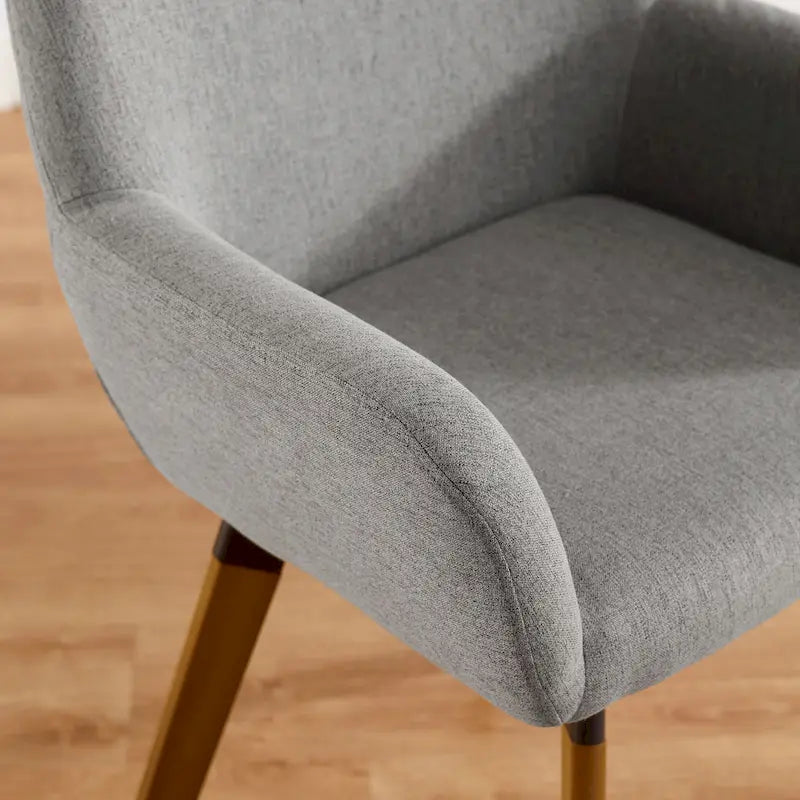 Chaises de salle à manger décoratives pivotantes (lot de 2)