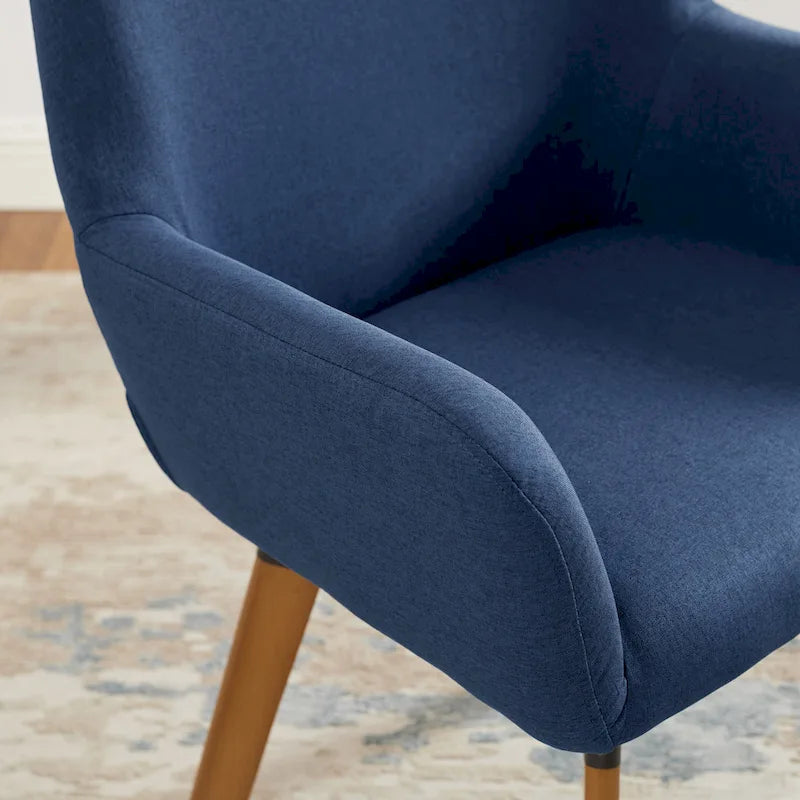 Chaises de salle à manger décoratives pivotantes (lot de 2)