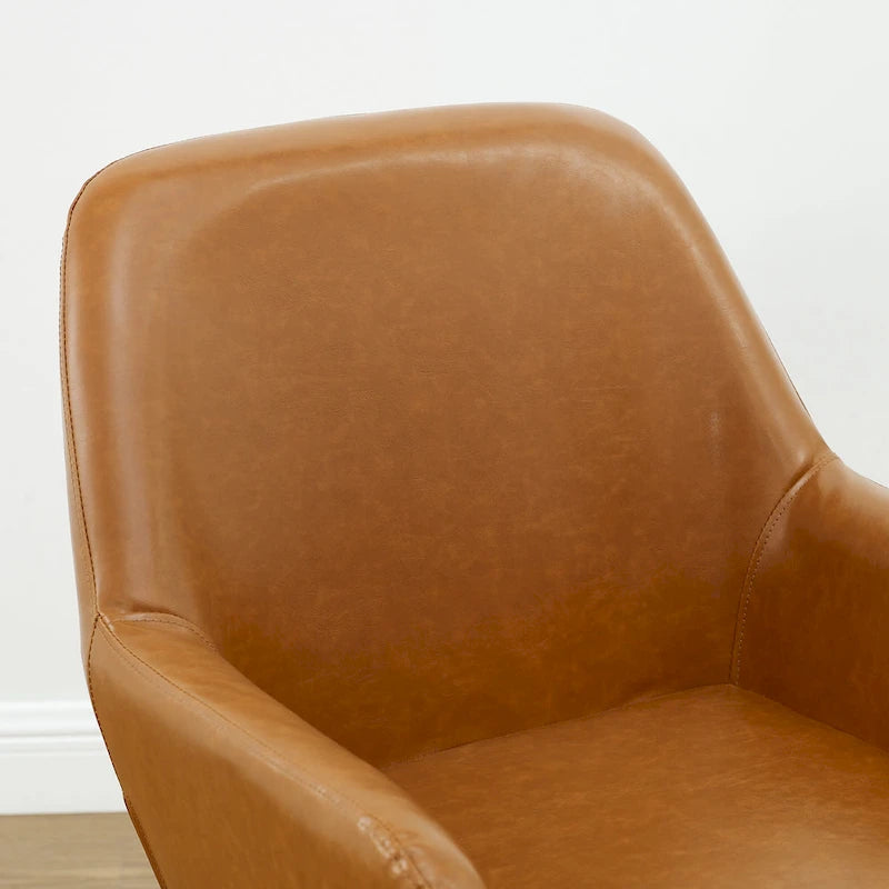 Chaises de salle à manger décoratives pivotantes (lot de 2)