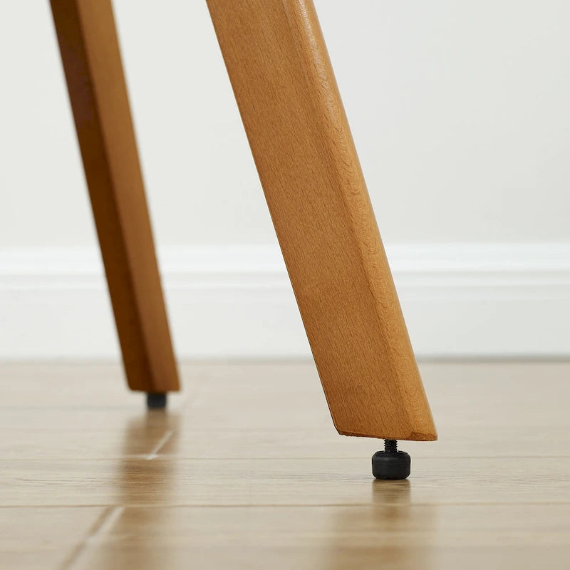 Chaises de salle à manger décoratives pivotantes (lot de 2)