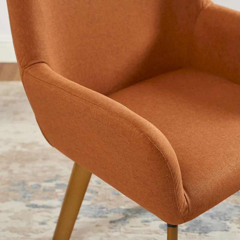Chaises de salle à manger décoratives pivotantes (lot de 2)