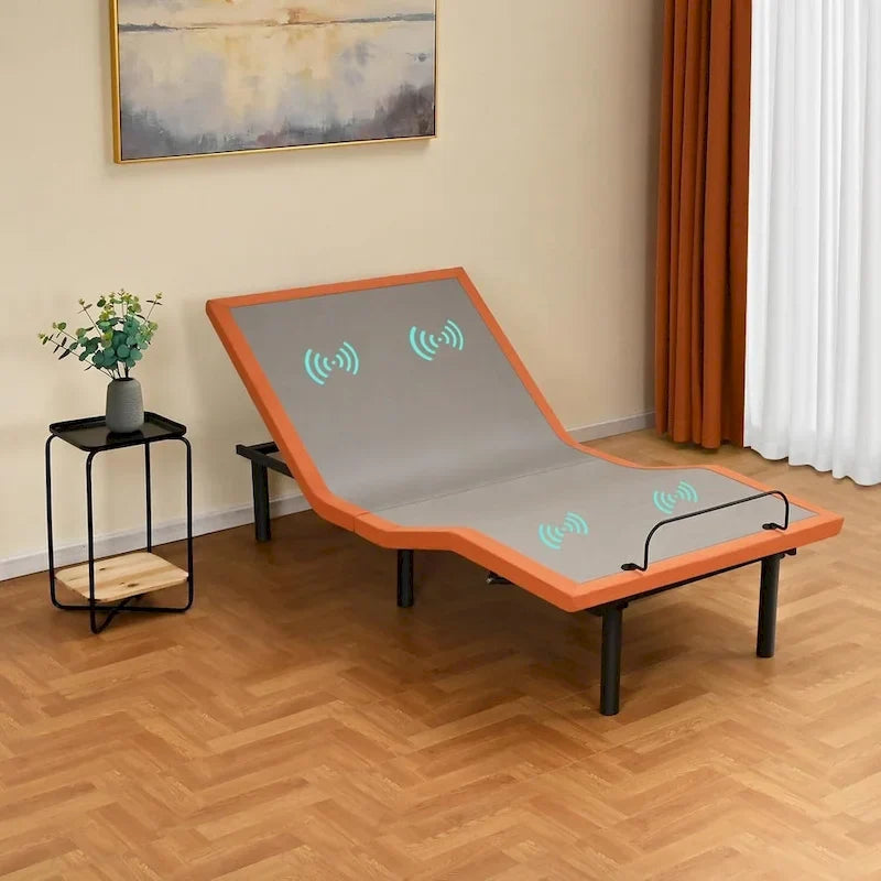 Cadre de lit réglable (avec fonction massage)