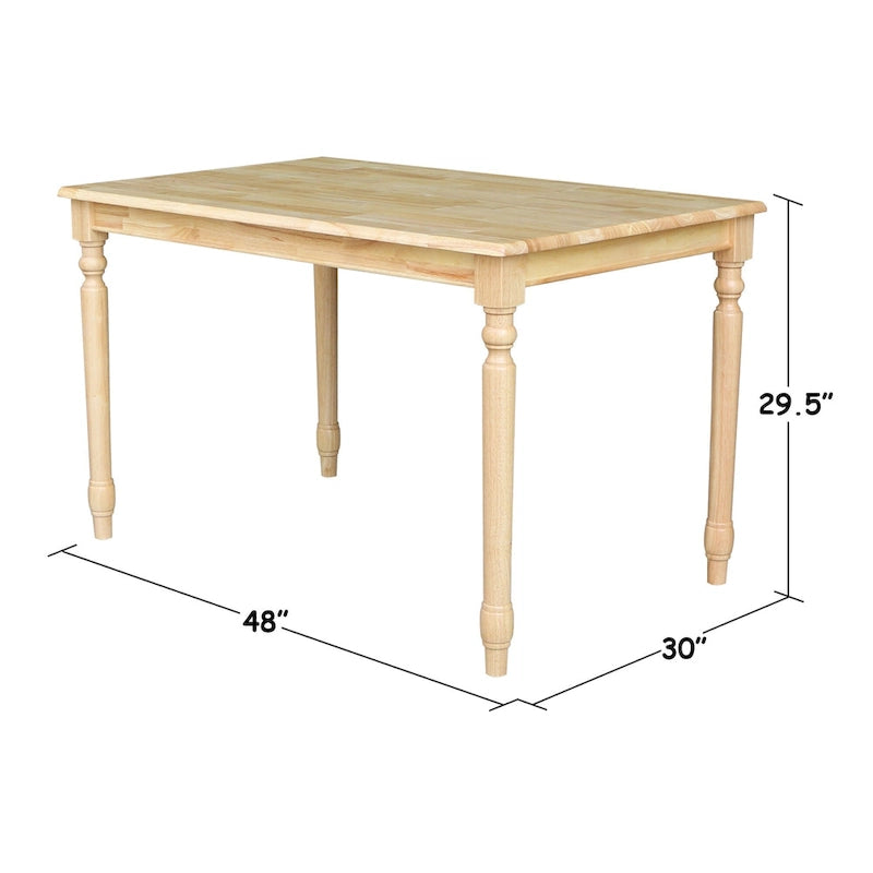 Table à manger en bois massif
