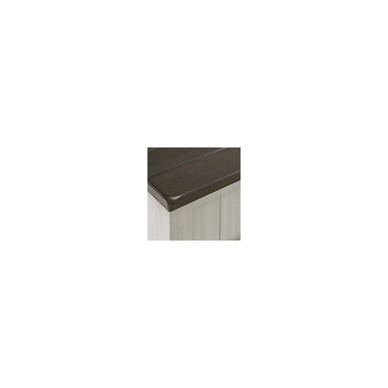 Table basse relevable gris-brun — 90,17 cm L x 90,17 cm P x 49,23 cm H