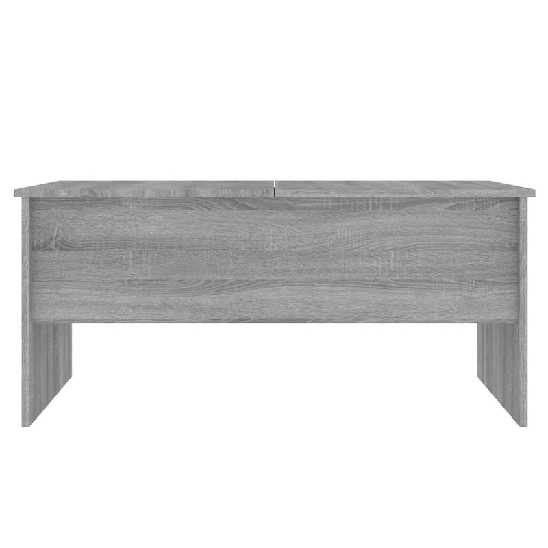 Table basse relevable / Table d'appoint pour canapé / Bout de canapé décoratif — Bois composite — 102,1 x 50,5 x 46,5 cm