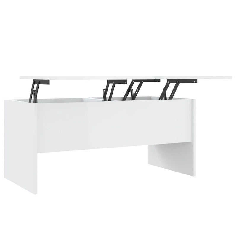 Table basse relevable / Table d'appoint pour canapé / Bout de canapé décoratif — Bois composite — 102,1 x 50,5 x 46,5 cm