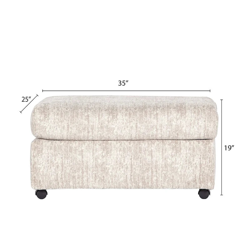 Pouf de salon — Parchemin
