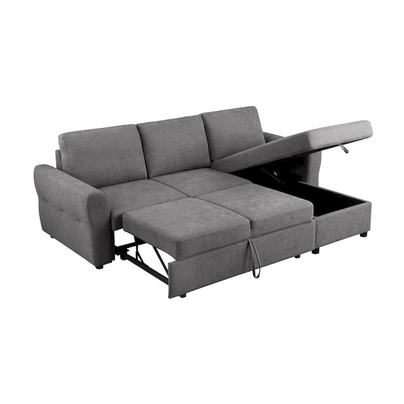 Canapé-lit modulaire avec rangement
