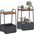 Tables d'appoint (lot de 2) - 43P x 37l x 61H cm