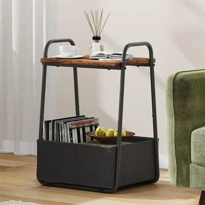 Tables d'appoint (lot de 2) - 43P x 37l x 61H cm