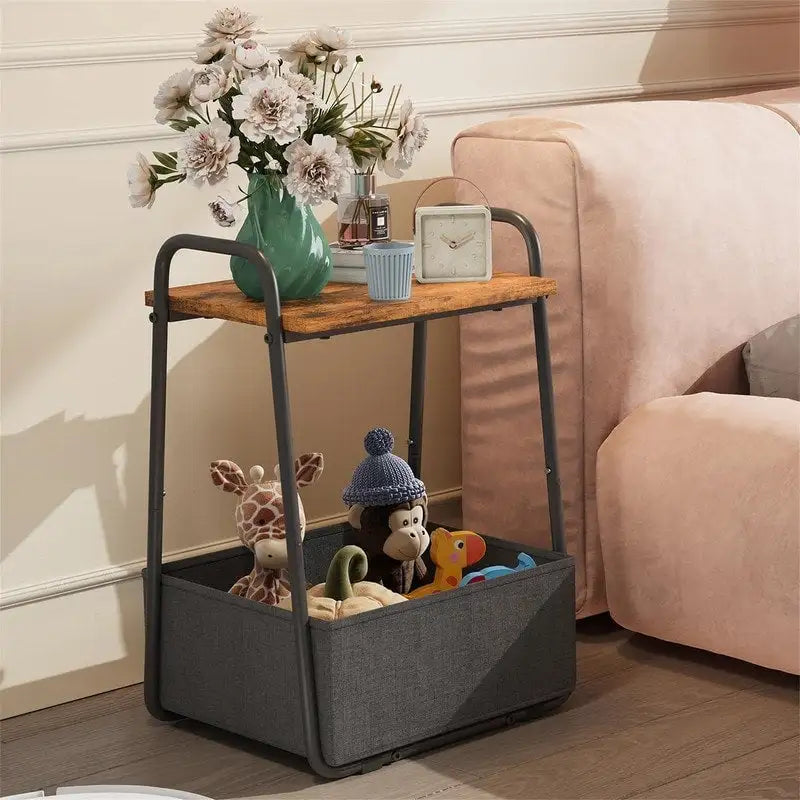 Tables d'appoint (lot de 2) - 43P x 37l x 61H cm
