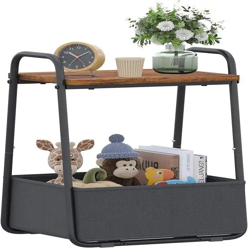 Tables d'appoint (lot de 2) - 43P x 37l x 61H cm