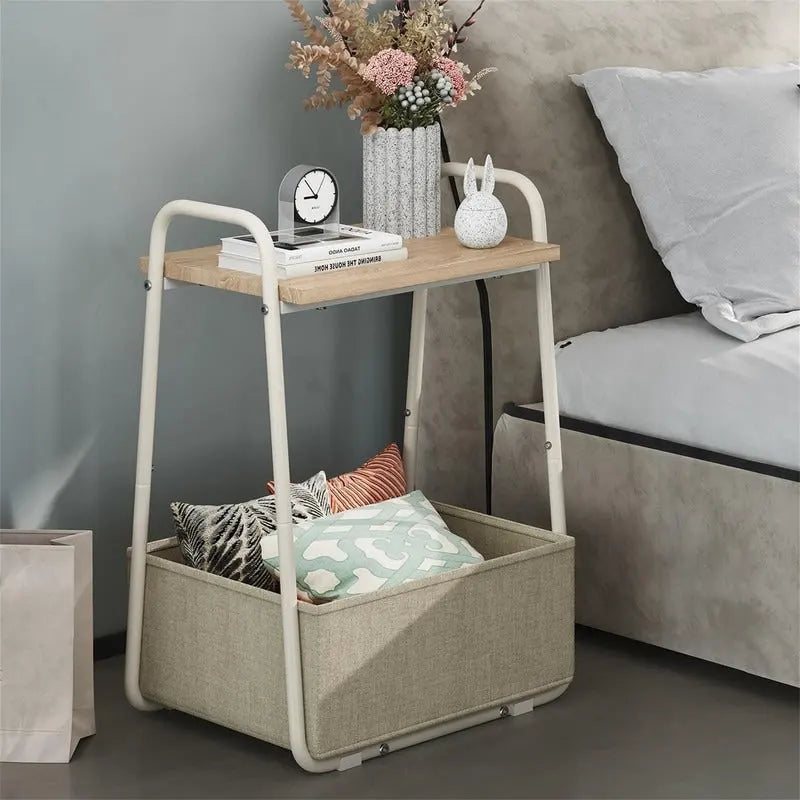 Tables d'appoint (lot de 2) - 43P x 37l x 61H cm