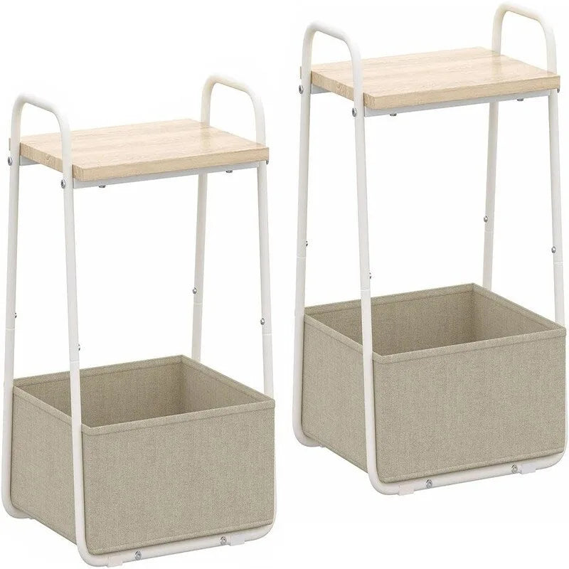 Tables d'appoint (lot de 2) - 43P x 37l x 61H cm