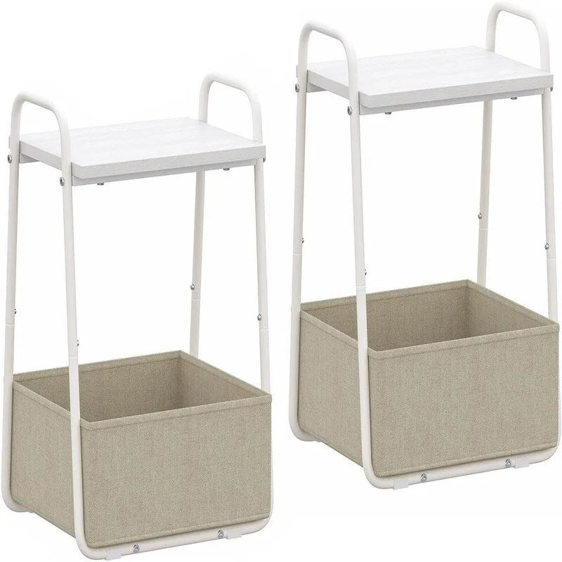 Tables d'appoint (lot de 2) - 43P x 37l x 61H cm