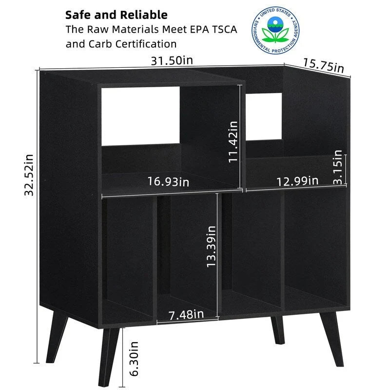 Grand meuble platine - 39,4D x 78,7L x 81,3H cm