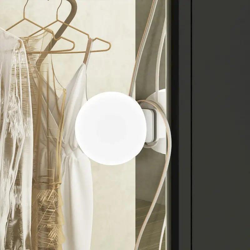 Coiffeuse 3 miroirs élégante avec 9 tiroirs de rangement
